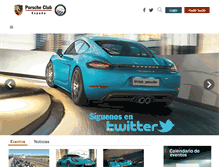 Tablet Screenshot of clubporsche.es